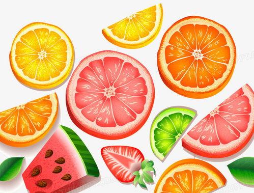 橘子吃瓜素材图片高清,高清素材中的视觉盛宴